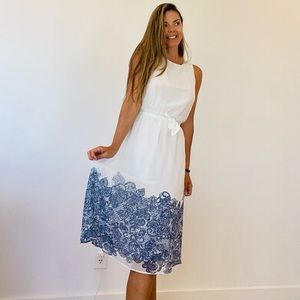 Cute silk summer dress